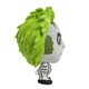 image 3 of Beetlejuice Bhunny Plush Toy - Green/White/Black - One Size
