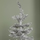 image 4 of 4ft (1.2m) Grey Artificial Pencil Christmas Tree With Green Metal Stand and 168 Tips