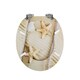 image 4 of RTS Starfish Sand Wood Soft Close Toilet Seat