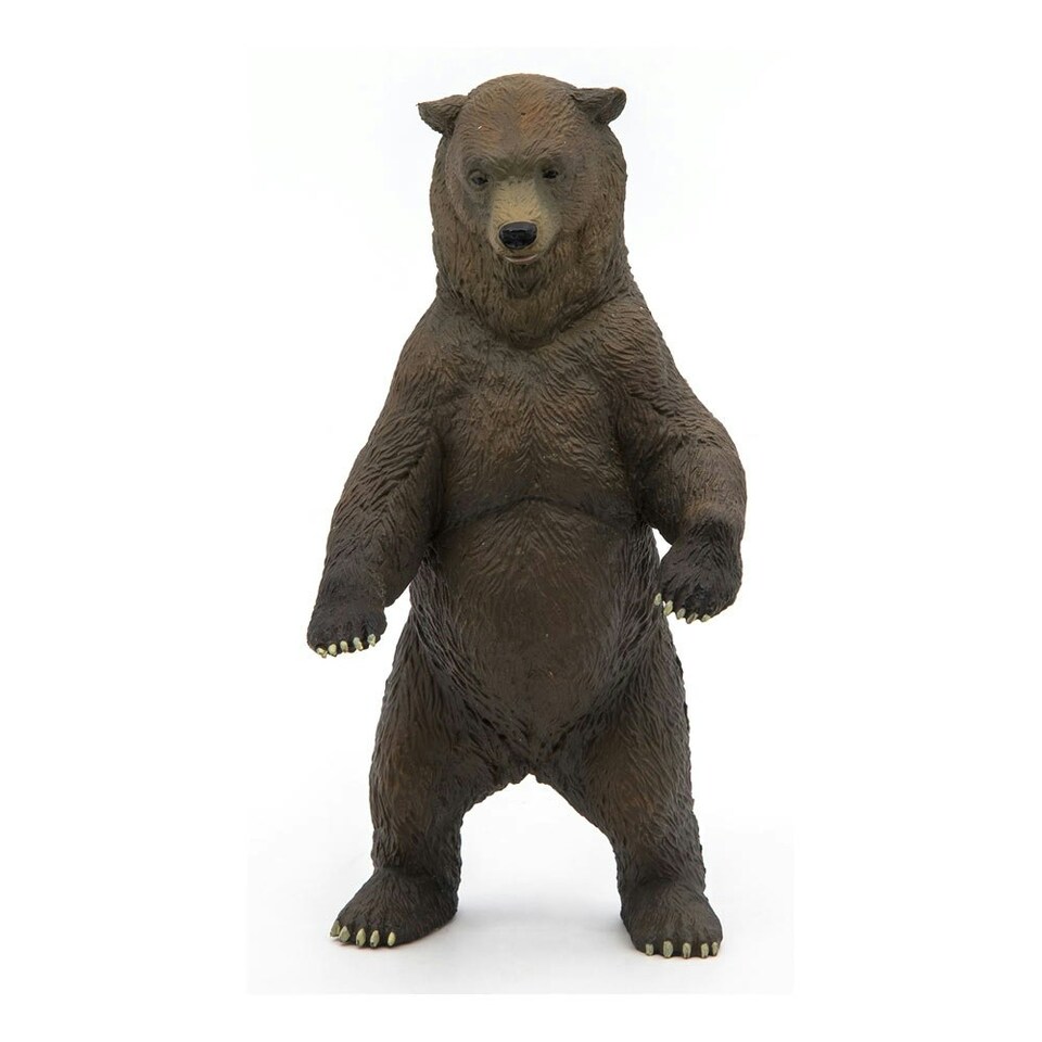 image 1 of PAPO Wild Animal Kingdom Grizzly Bear Toy Figure