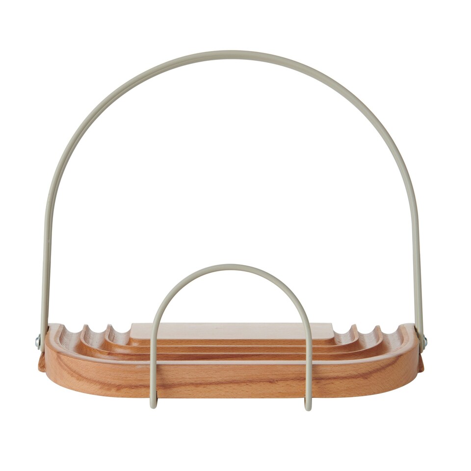 image 1 of KitchenCraft Cookbook Stand Wood Beechwood