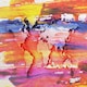 image 2 of Painty Map (Canvas Print) 12" x 18"