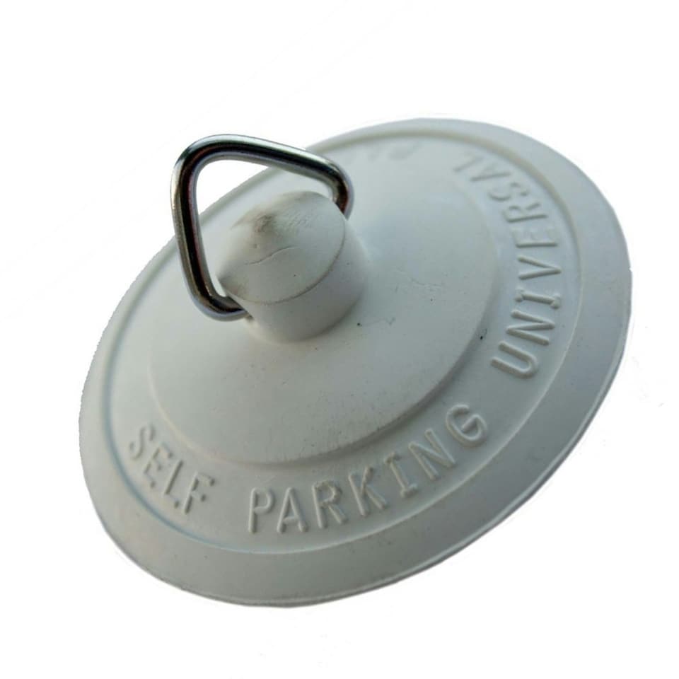 image 1 of Oracstar Rubber Basin Plug - White - One Size