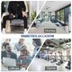 image 6 of HOMCOM 12.5KG Single Rubber Hex Dumbbell Portable Hand Weights for Home Gym