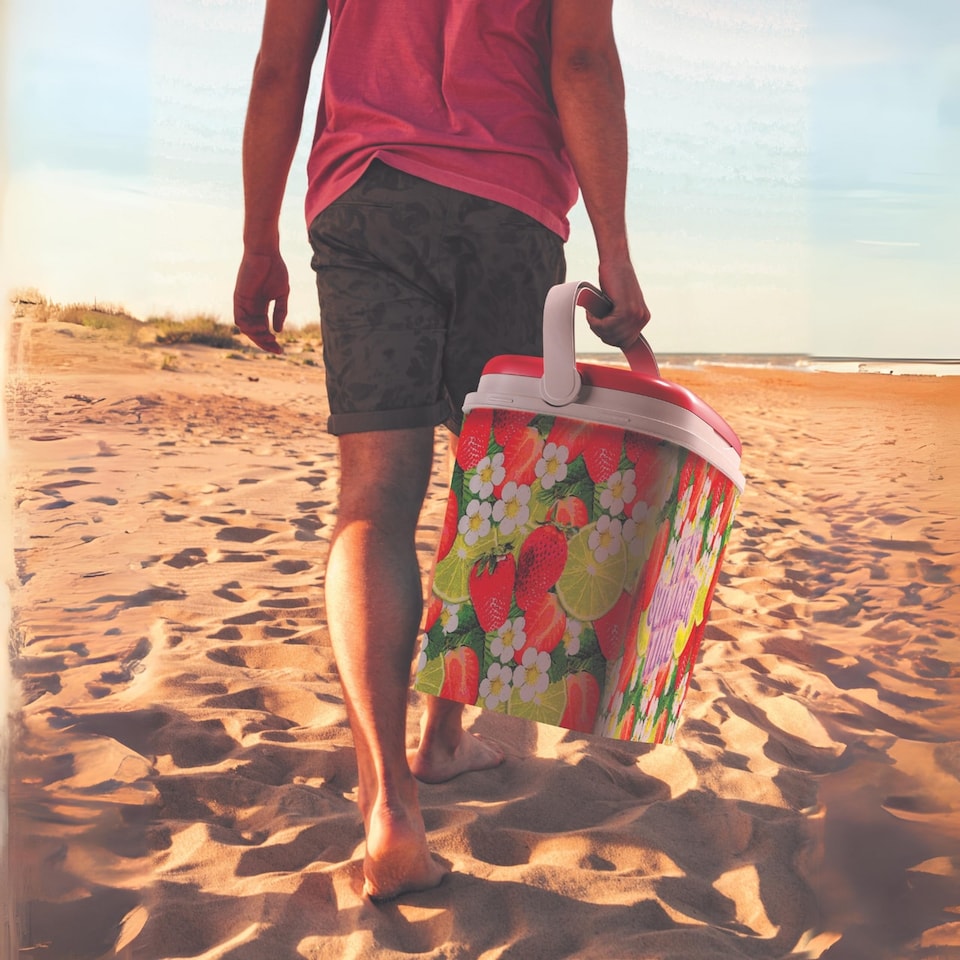 image 1 of 27L Travel Cooler Box | Green | 1