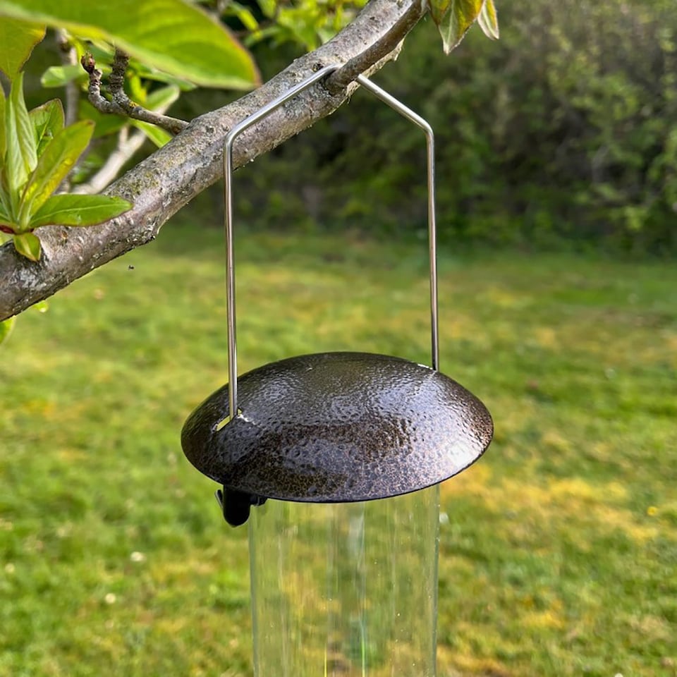 image 1 of Large Hanging Bird Seed Feeders (Set of 4)