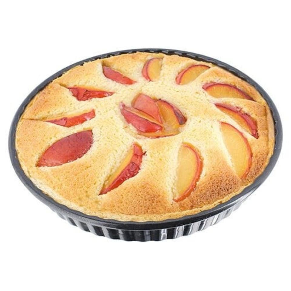 image 1 of Stellar Bakeware 8" Fluted Flan Loose Base