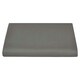 image 1 of Belledorm Sateen Flat Sheet - Platinum Grey - Superking