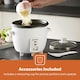 image 9 of GEEPAS 300W Rice Cooker & Steamer with Keep Warm Function, 0.6L