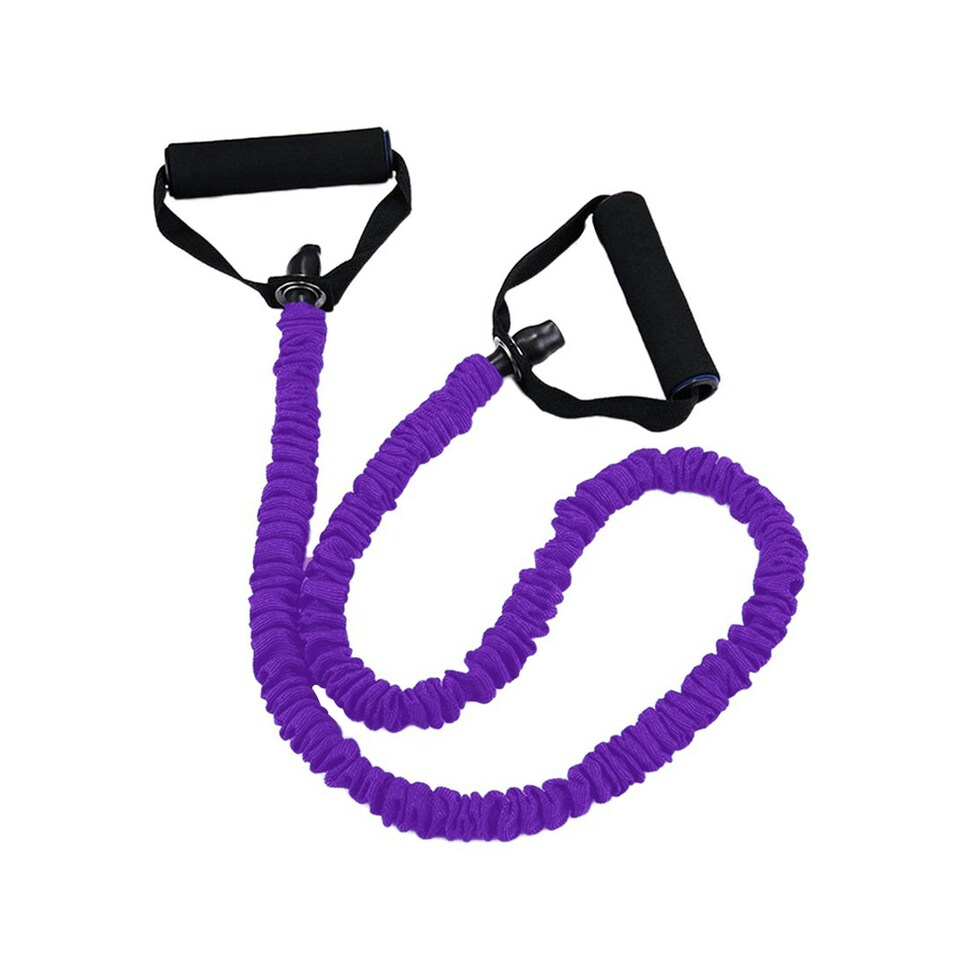 image 1 of Urban Fitness Resistance Tube - Purple - Light