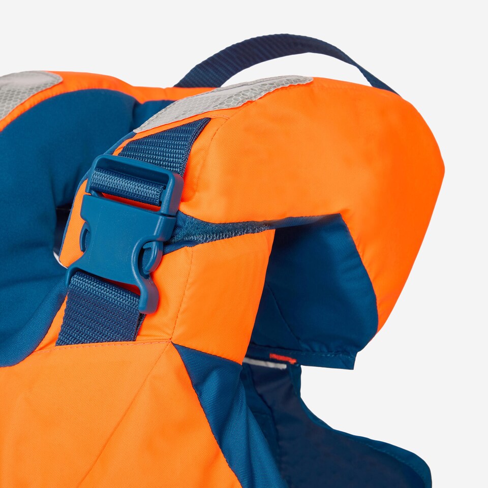 image 1 of Decathlon Baby Kids 100N life jacket LJ100N Easy Baby 10-15 kg - orange blue