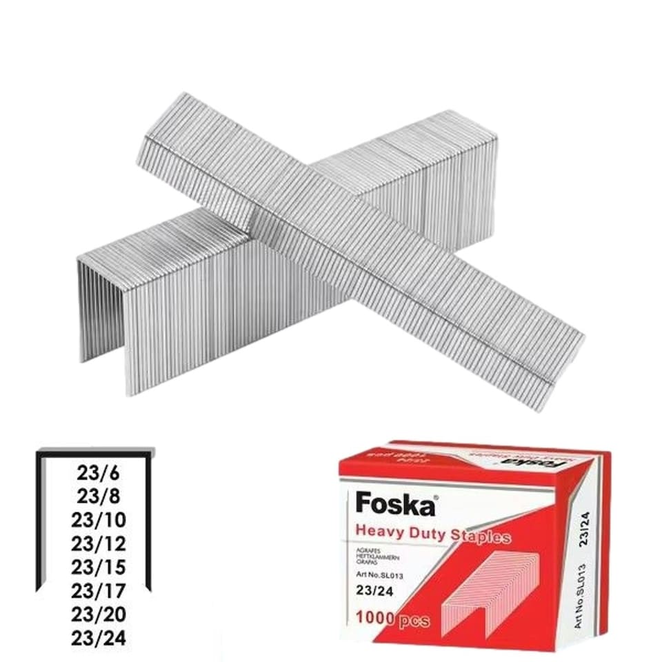 image 1 of Pack of 1000 Heavy Duty 23/24 Staples