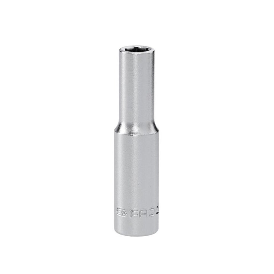 image 1 of Facom R.6LAT 6mm 6-Point Deep Socket 1/4in Drive - Satin Finish.