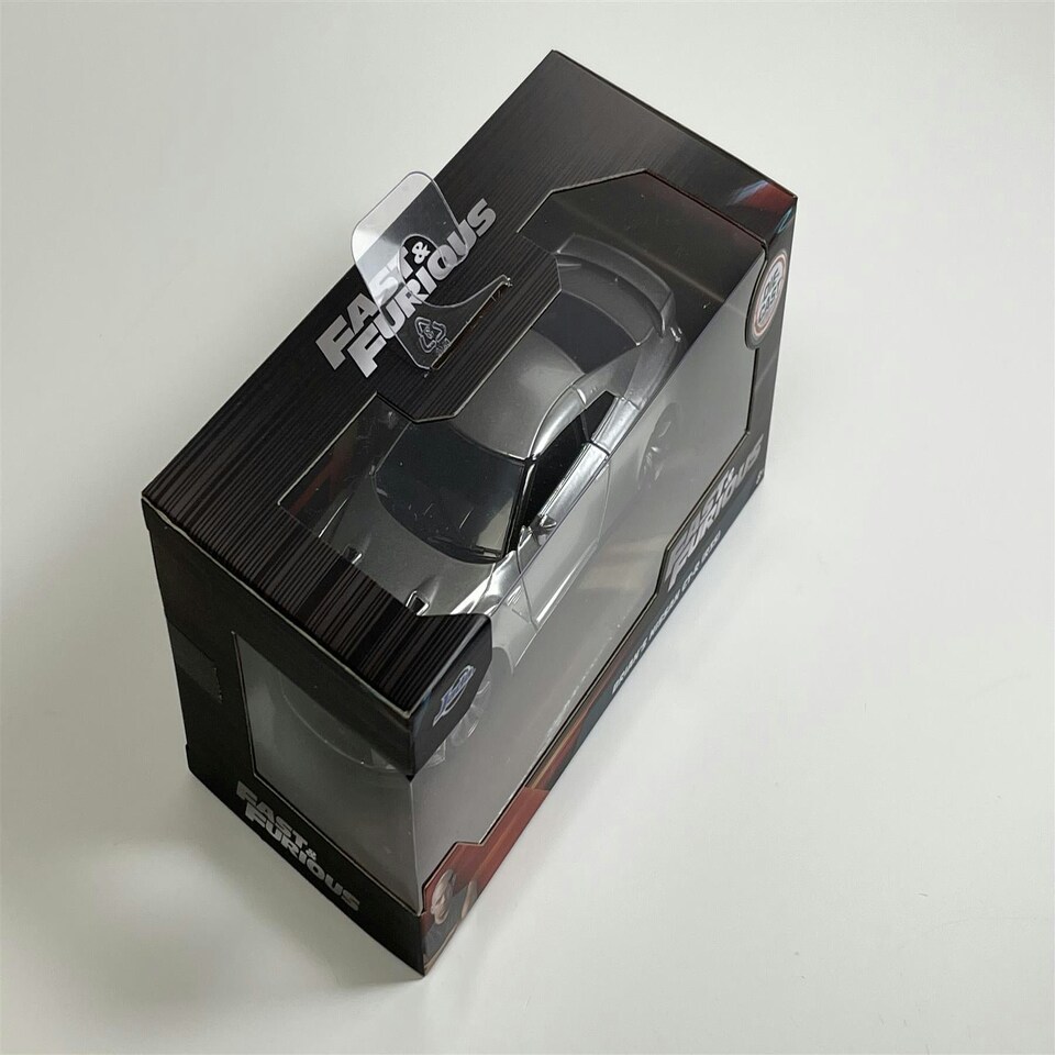 image 1 of Fast and Furious Brians Nissan GT-R R35 Silver 1:32 Scale Jada 97383