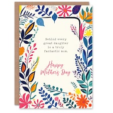 Mothers Day Card Sincere Great Fantastic Mum Card