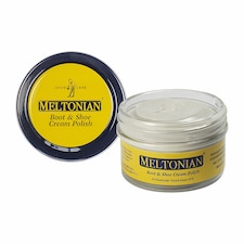 Meltonian Boot and Shoe Cream Polish - Conditioning and Colour Restoration 50ml | Grey | Light Grey