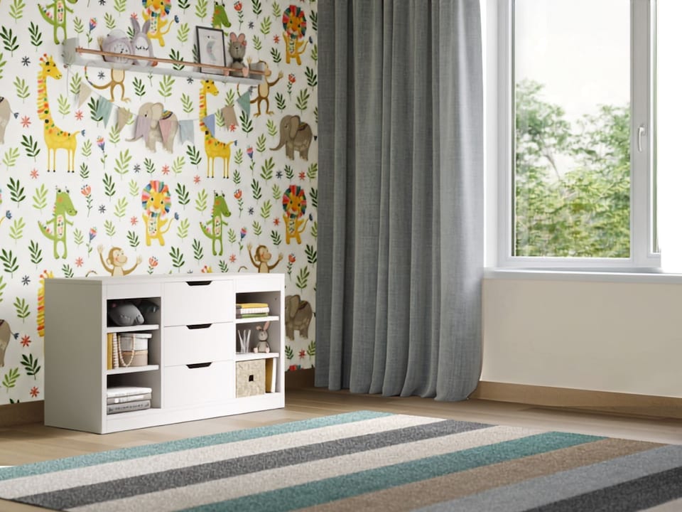 image 1 of Flair Charlie Drawer Unit White