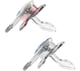 image 3 of Dr Browns Prevent Soothers Glow Dark Orthodontic Dummy Swan Dragonfly 0-6M