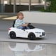 image 2 of AIYAPLAY BMW M4 Licensed Electric Car for Kids, 12V Kids Electric Ride on with Remote Control, Suspension, Music, Horn, LED Lights, for Ages 3-5 Years, White
