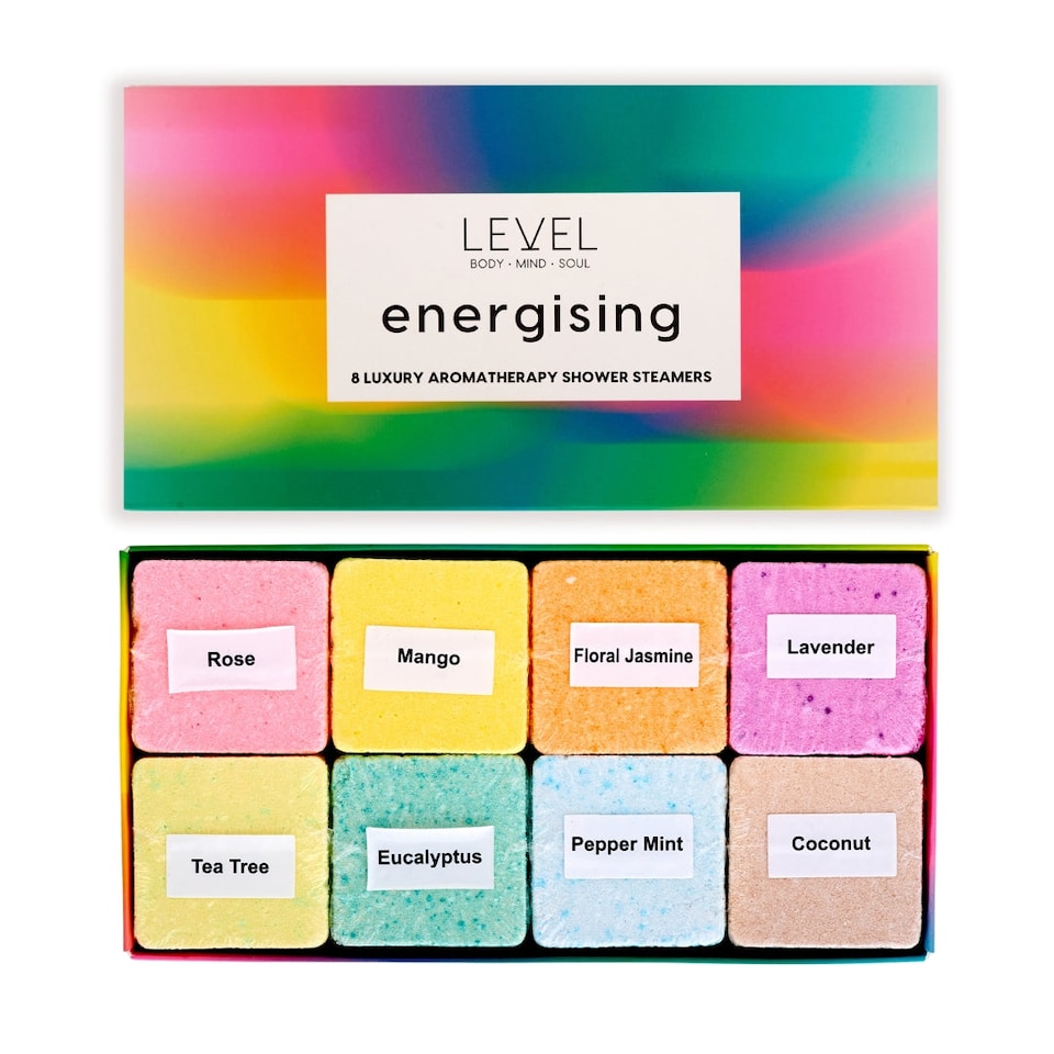 image 1 of LEVEL Wellbeing Shower Steamers - Energising