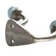 image 3 of Hammer & Tongs Grey Ceramic Ball Hat & Coat Hook - W30mm x H105mm - Raw