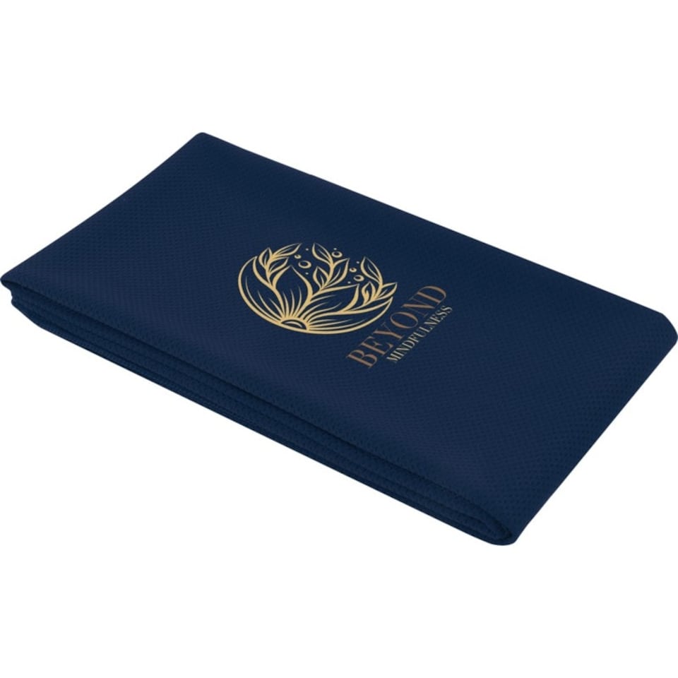 image 1 of Althea Sports Towel - Navy - 100cm x 50cm Blue