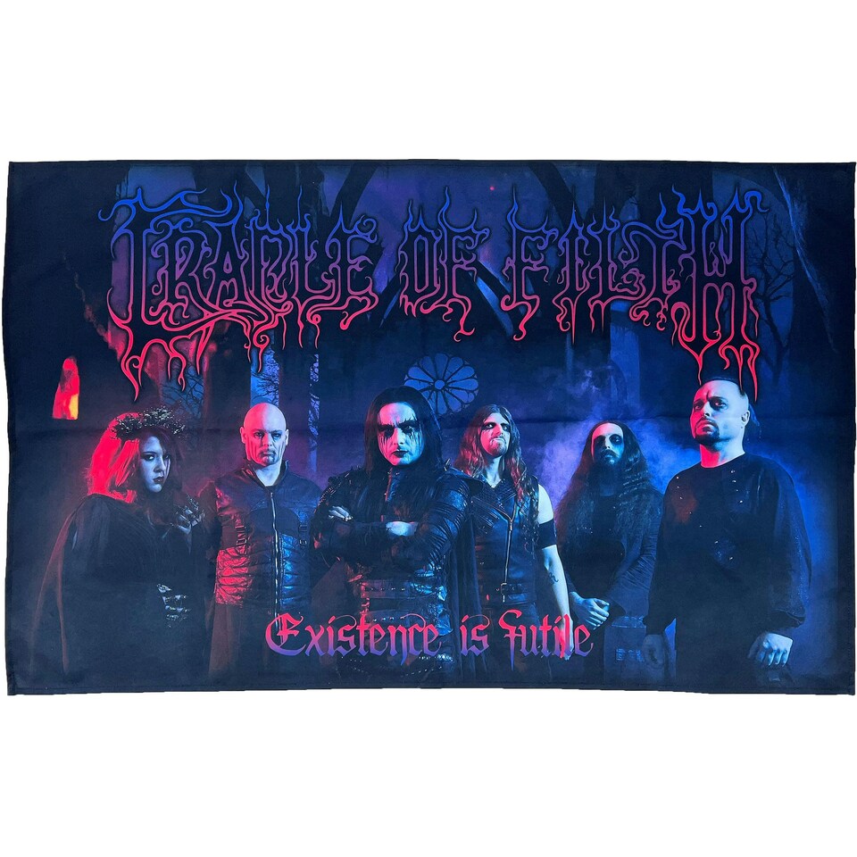 Cradle Of Filth Textile Poster: Existence Is Futile