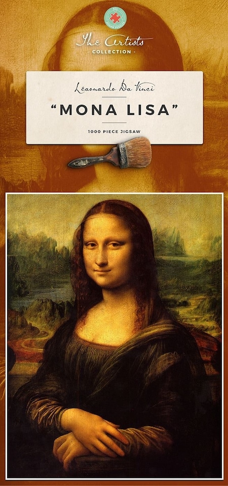 image 1 of Mona Lisa by Leonardo da Vinci Jigsaw Puzzle 1000 Pieces