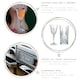 image 2 of RCR Crystal Melodia Highball Glasses - 360ml - Pack of 6 - Juice Glass Dishwasher Safe Drinking Glass Drinks Glass Clear