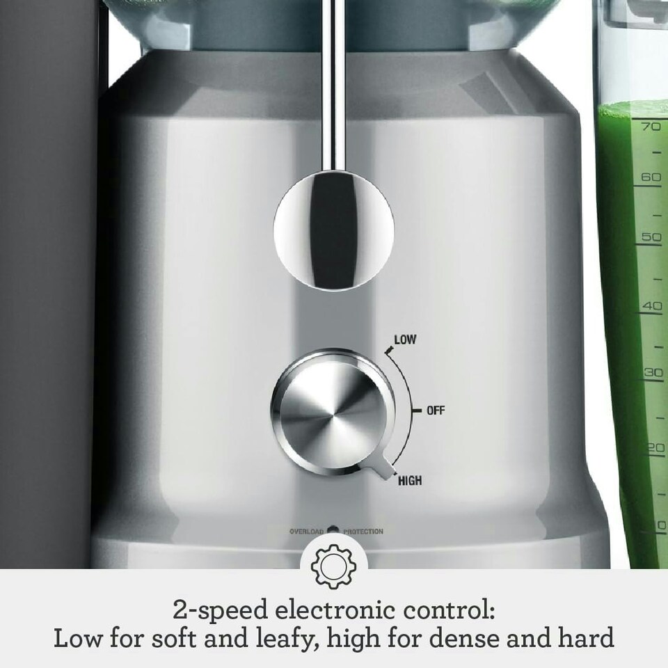 image 1 of Sage The Nutri Juicer Cold - Cold Press Extractor for Fruit and Vegetables - High Capacity 2L Jug - 1250W - Silver