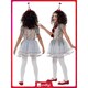 image 7 of Vintage Clown Girl Fancy Dress Costume Kids Medium - Age 7-9