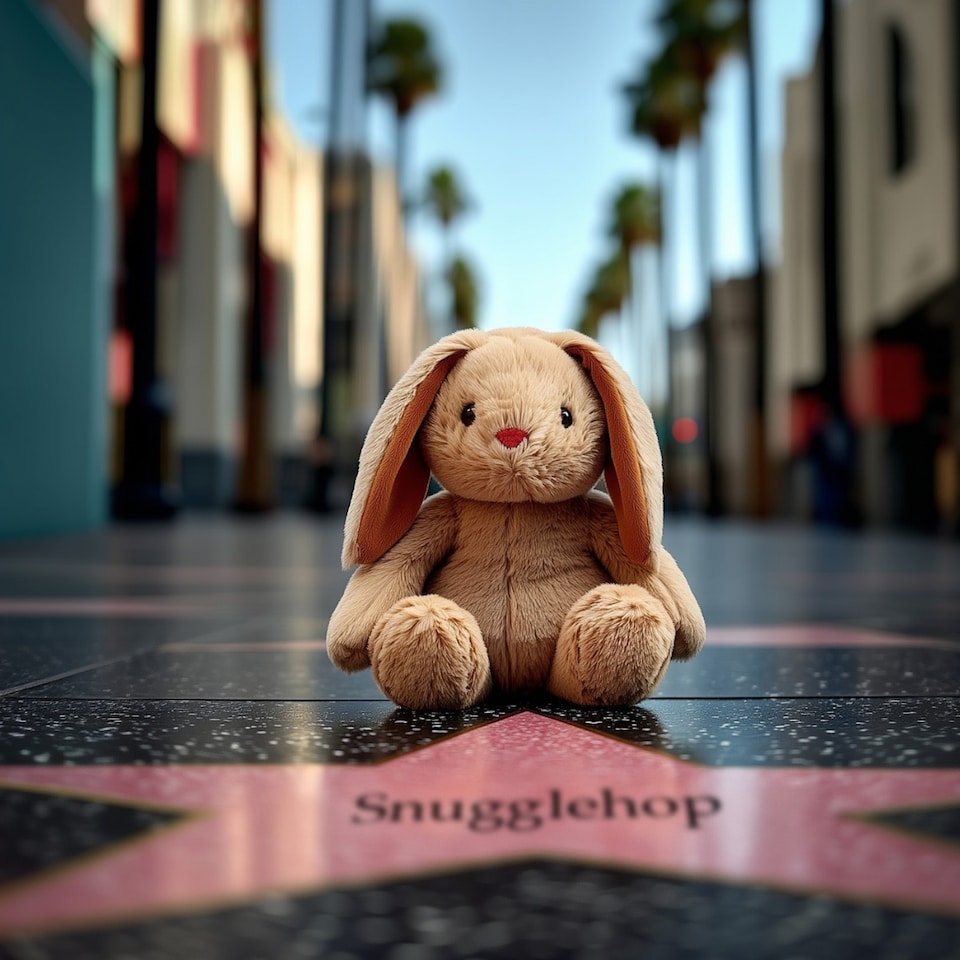 image 1 of Gosh! Bunny Rabbit Plush Softie Toy