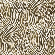 NuWallpaper NUS3580 Fierce Peel & Stick Wallpaper, Brown & Gold | Brown | Brown & Gold | 2.86m² | 1