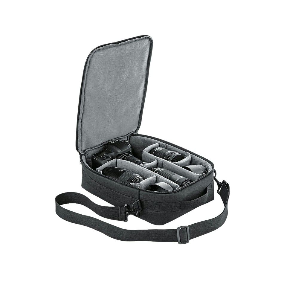 image 1 of Quadra Padded Camera Bag - Black - One Size Black | One Size
