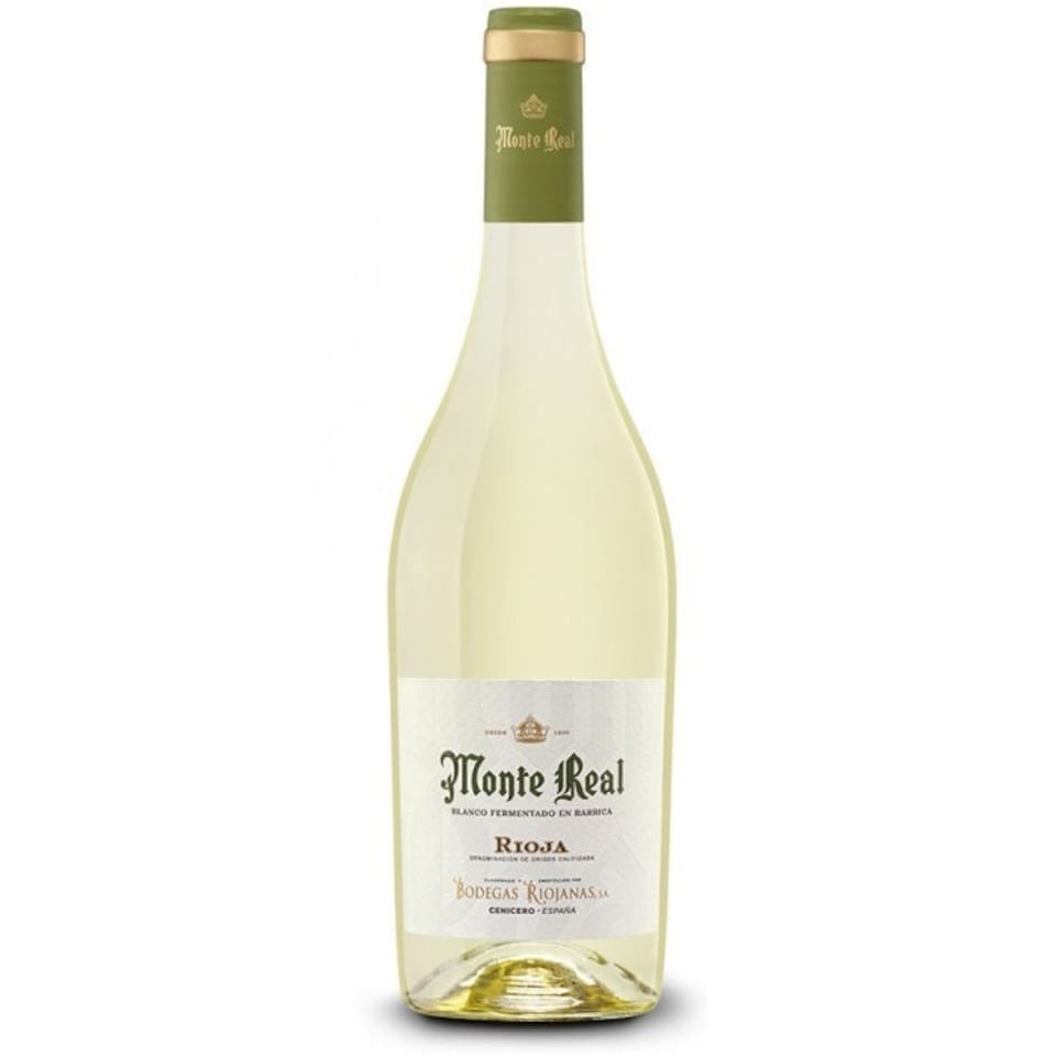 Monte Real Blanco Barrel Fermented 75cl - Spanish White Wine