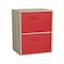 Antique Oak & Red