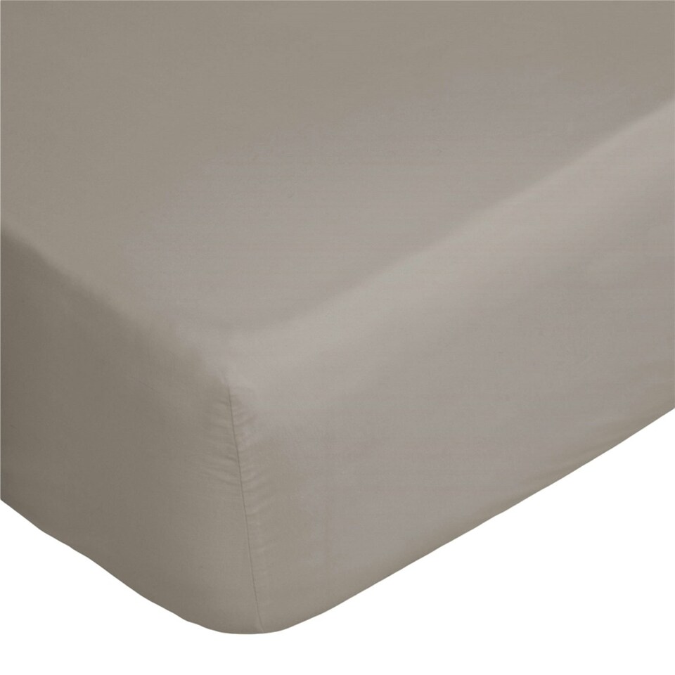 image 1 of Belledorm 400 Thread Count Egyptian Cotton Extra Deep Fitted Sheet - Pewter - Kingsize