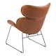 image 3 of Cazar Lounge Chair in Brown