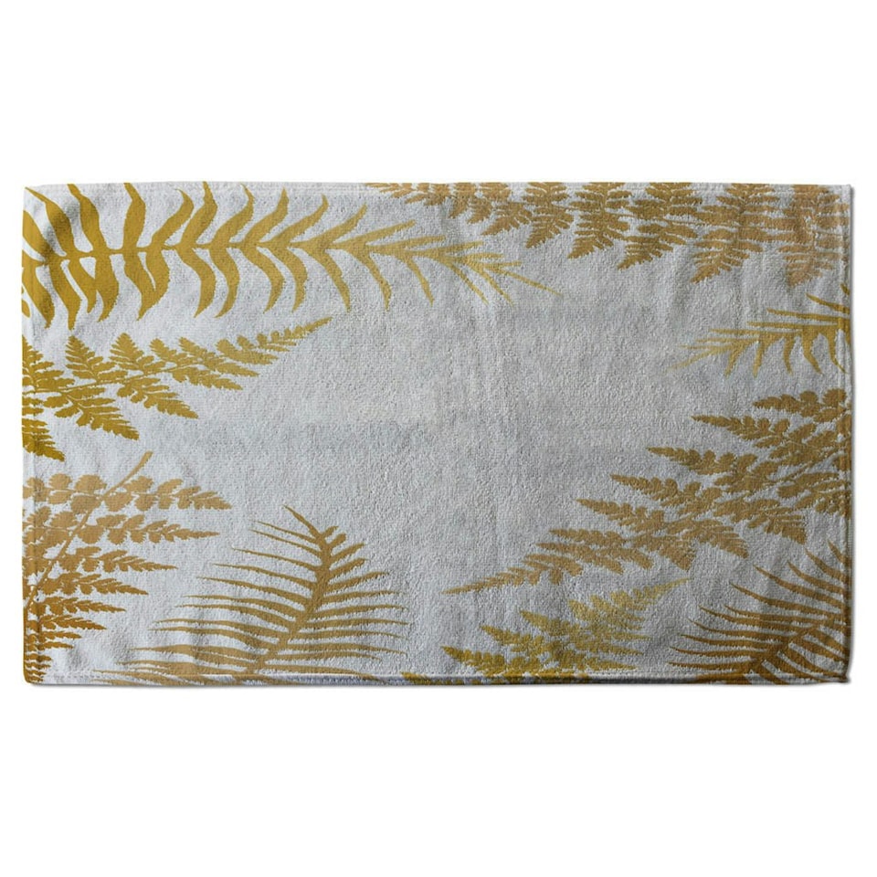 image 1 of Gold Fern (Kitchen Towel)