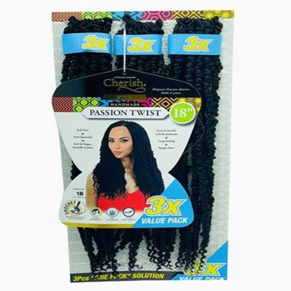 Cherish 3X Value Pack Syn Handmade Passion Twist Braids Multi | 2 | 14 inch