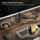 image 5 of VonHaus Adjustable Triple Monitor Stand for 17-27" Screens