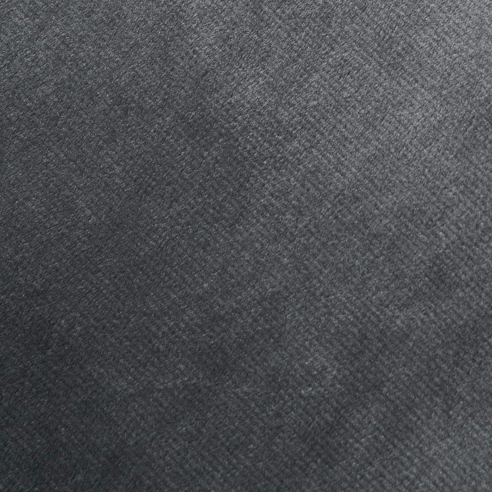 image 1 of OHS Matte Velvet Thermal Lined Eyelet Curtains, 90x90" - Charcoal