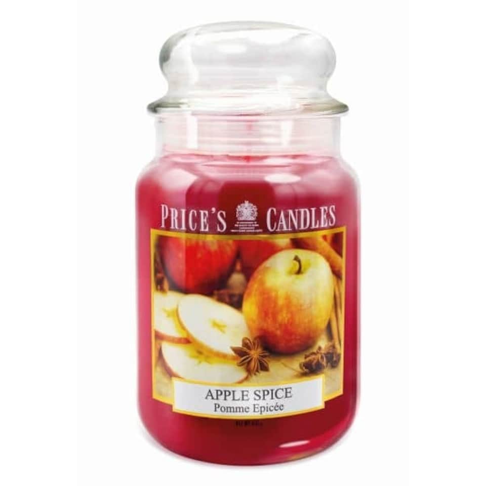 Apple Spice Candle Large Jar Red