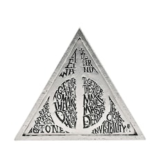 Warner Bros Harry Potter Dark Arts Triangle - Deathly Hallows | Silver