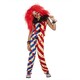image 1 of Creepy Clown Fancy Dress Costume Kids Unisex Small - Age 4-6