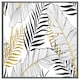 image 3 of Gold & black leaves (Picture Frame) Brown | L