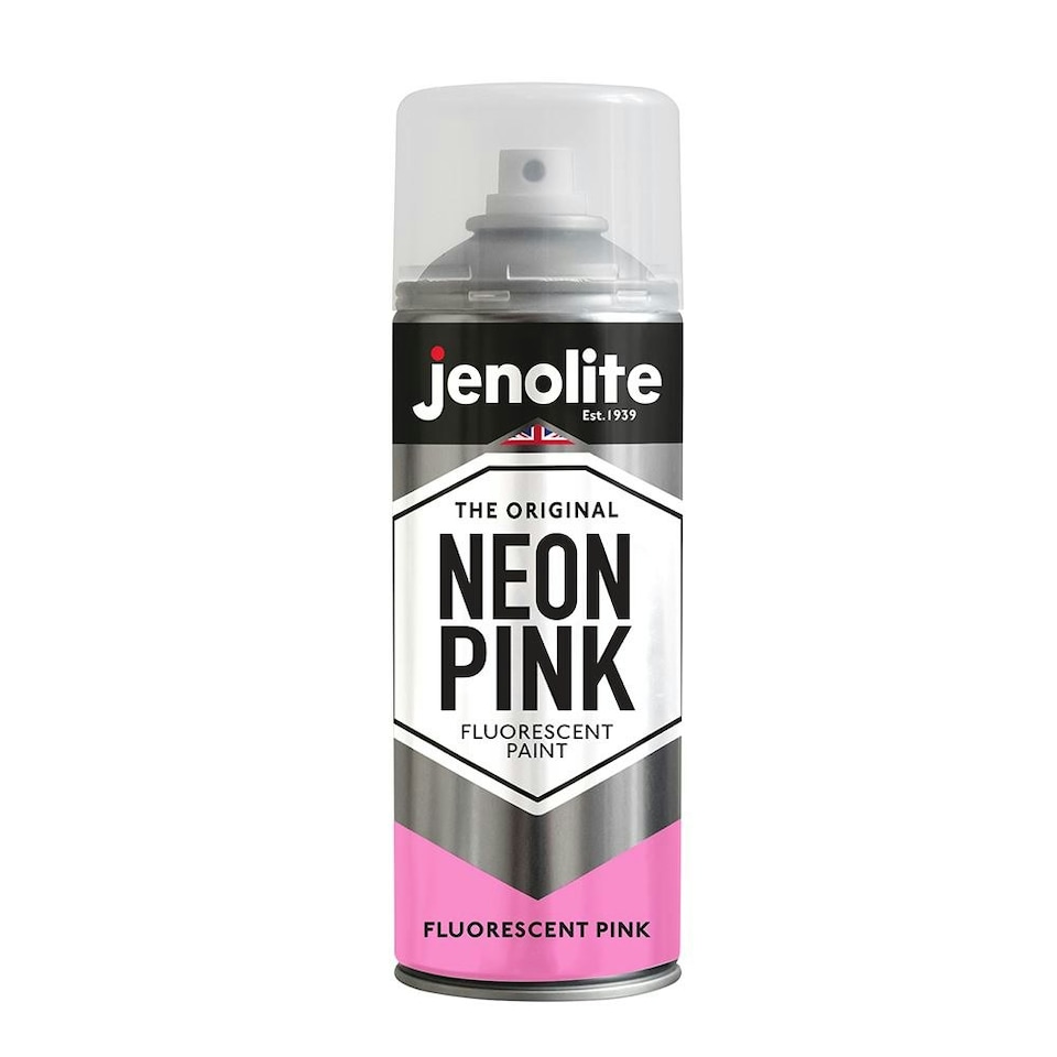 image 1 of Jenolite Fluorescent Multi-Surface Paint - Neon Pink - 400ml Spray Can