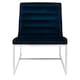 image 1 of Interiors by Premier Midnight Velvet Cocktail Chair, Easy to Adjust Comfy Chair, Effortless Cleaning Ocasssional Accent Chair