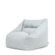 image 1 of icon Natalia Outdoor Woven Adults Bean Bag Armchair, Ready Filled Large Beanbag Grey Grey