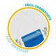 image 5 of Folding Chair Aktive Gomera Blue 44 x 76 x 45 cm (4 Units) N/A